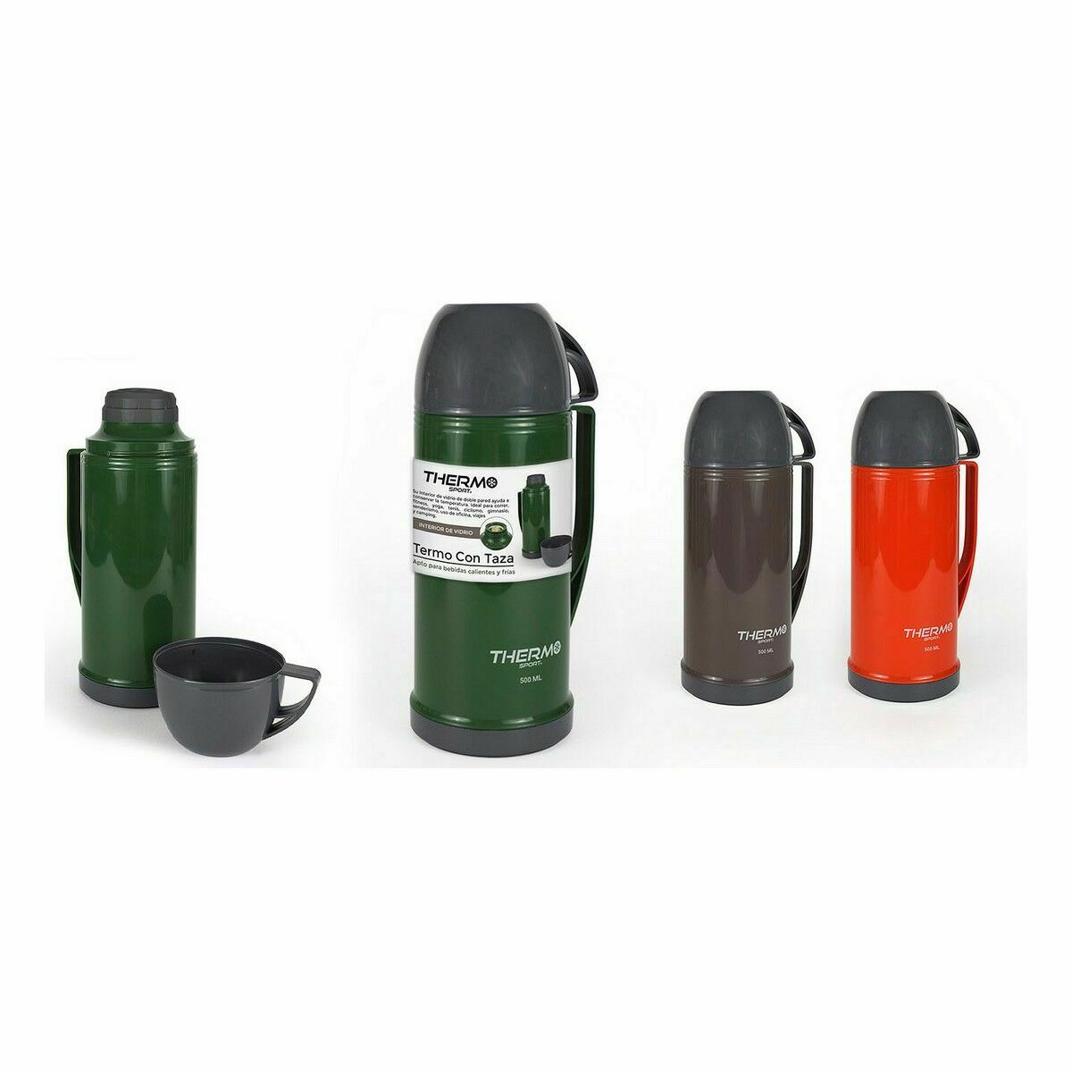Reisetermoflaske ThermoSport (12 enheter)